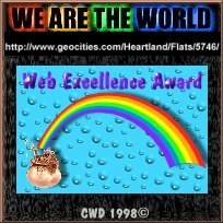 We Are the World Web Excellence Award