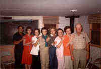 Mom's Sisters & Brothers - l-r: Randal, Francis, Boots, Rose, Hester, Lola, Florine, Lawrence